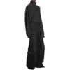 Geniş Paçalı Cargo Pantolon “Siyah” 783694TNW111672