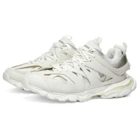 Geri Dönüştürülmüş Tabanlı Sneaker’lar “Açık Gri file ve naylon” 542023W3FE39000