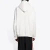 GITD Lion’s Laurel Kapüşonlu Sweatshirt “Beyaz” 651799TKV729140