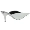 Glitter Knife Slingback “Gümüş” 579279WA7018163