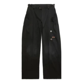 Gotik Kesim Pantolonlar “Siyah” 746497TBP011000