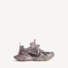 Gri/pembe renkli, süslemeli kadın 3XL degrade Sneaker’lar Gri/pembe renkli, süslemeli kadın 3XL degrade Sneaker’lar