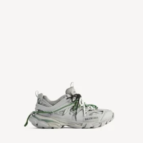 Gri/sarı/beyaz/lacivert renkli erkek Track trail bağcıklı sneaker