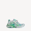 Gri/yeşil/mavi renkli erkek Runner sneaker’ı Gri/yeşil/mavi renkli erkek Runner sneaker’ı