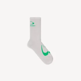 Gri/yeşil renkli erkek Loop Sports Icon çorapları