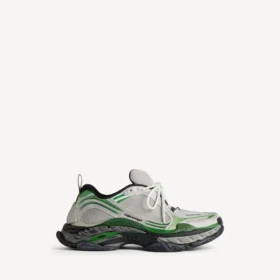 Gri/yeşil renkli erkek Triple S s.2 Sneaker’ı