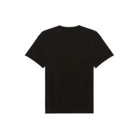Grup Portresi Baskılı Logo Retro Kısa Kollu Unisex Siyah 612965TIVA11000