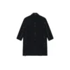Ham Kenarlı Buffalo Kareli Oversized Palto “Siyah Beyaz” 704487TMU181070