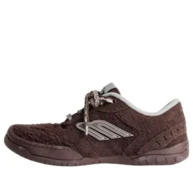 Hamptons Süet Sneaker’lar “Koyu Kahverengi Gri” 841765WHPSU2290WHITE