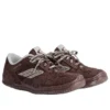 Hamptons Süet Sneaker’lar “Koyu Kahverengi Gri” 841765WHPSU2290WHITE