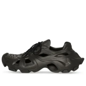 HD Bağcıklı Cut Out Sneaker’lar “Siyah” 702416W3CES1000