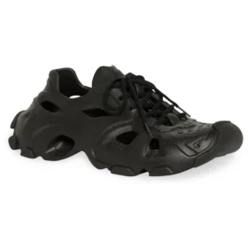 HD Bağcıklı Cut Out Sneaker’lar “Siyah” 702416W3CES1000