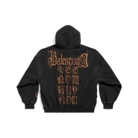 Heavy Metal Fermuarlı Kapüşonlu Oversized “Siyah Soluk” 744444TOVD91055 Heavy Metal Fermuarlı Kapüşonlu Oversized “Siyah Soluk” 744444TOVD91055