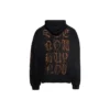 Heavy Metal Pamuklu Kapüşonlu Sweatshirt “Yıkanmış Siyah” 739024-TOVD8-1055
