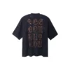 Heavy Metal Tişört Geniş Kesim “Black Faded” 744439TOVE11055