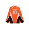 Hokey Panelli Uzun Kollu Jersey Tişört “Orange” 657105TKV247074