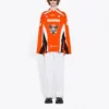 Hokey Panelli Uzun Kollu Jersey Tişört “Orange” 657105TKV247074
