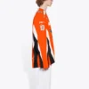 Hokey Panelli Uzun Kollu Jersey Tişört “Orange” 657105TKV247074