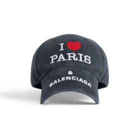 I Love Paris Balenciaga Şapka “Siyah” 811743410B21002