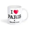 I love Paris Balenciaga Kupa “Beyaz” 818761T01769000