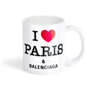 I love Paris Balenciaga Kupa “Beyaz” 818761T01769000