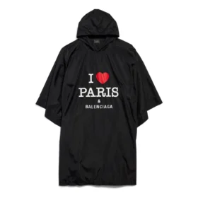 I Love Paris Balenciaga Panço “Siyah” 812055TRO591000