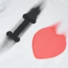 I Love Tişört Geniş Kesim “Beyaz” 744439TOVH39081
