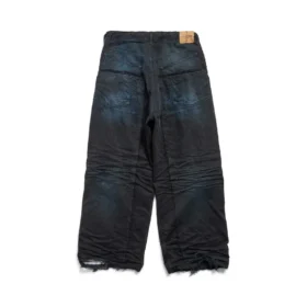 Çift Dizlikli Pantolonlar “Koyu Mavi” 809444TRW587150
