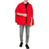 Çift Kollu Fermuarlı Ceket “Red” 602278TG0116010