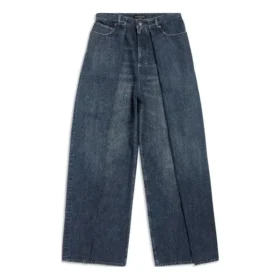 Çift Taraflı Pantolonlar “Koyu Mavi” 767983TNW654445