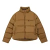 Interlocked BB Puffer Ceket “Brown” 595224TG0262365