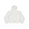 Je t”aime Kapüşonlu Sweatshirt Orta Kesim “Beyaz” 742603TOVM89079