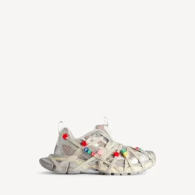 Kadın 3XL Extreme bağcıklı sneaker’lar, yumurta kabuğu rengi/çok renkli