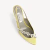 Kadın Balenciaga | Manolo Blahnik limon sarısı slingback