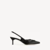 Kadın Balenciaga | Manolo Blahnik siyah slingback Kadın Balenciaga | Manolo Blahnik siyah slingback