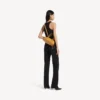Kadınlar için bolero bowling çantası mini, curry rengi Kadınlar için bolero bowling çantası mini, curry rengi