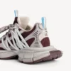 Kadınlar için kahverengi/bej/mavi renkli 3XL Interlace Sneaker’lar