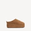 Kadınlar için kahverengi/beyaz Alaska Soft platform terlik Kadınlar için kahverengi/beyaz Alaska Soft platform terlik
