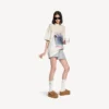 Kadınlar için kahverengi/beyaz Alaska Soft platform terlik Kadınlar için kahverengi/beyaz Alaska Soft platform terlik