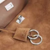 Kadınlar için orta boy kamel rengi Rodeo el çantası