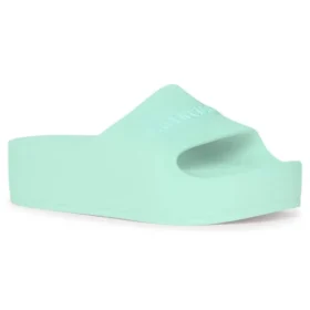 Kalın Tabanlı Terlik “Aqua Green” 654315W1S894598
