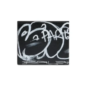 Kare Katlamalı Graffiti Cüzdan “Siyah Beyaz” 594549210LH1090 Kare Katlamalı Graffiti Cüzdan “Siyah Beyaz” 594549210LH1090