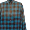 Kareli Flanel Oversized Uzun Kollu Gömlek “Blue Red” 715030TMM116305