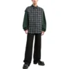 Kareli Panelli Flanel Gömlek “Yeşil” 658936TCM013064