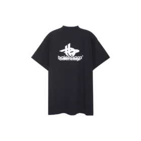 Katmanlı Spor Tişört Oversized “Siyah Beyaz” 739028TPVF21070