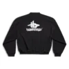 Katmanlı Spor Yuvarlak Yakalı Sweatshirt “Siyah Beyaz” 767860TPVF31070