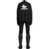Katmanlı Spor Yuvarlak Yakalı Sweatshirt “Siyah Beyaz” 767860TPVF31070