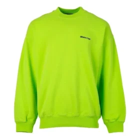 Kontrast Logolu Sweatshirt “Lime” 671125TKVB57072 Kontrast Logolu Sweatshirt “Lime” 671125TKVB57072