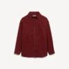 Kırmızı erkek overshirt Kırmızı erkek overshirt