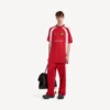 Kırmızı renkli erkek futbol oversize tişörtü Kırmızı renkli erkek futbol oversize tişörtü